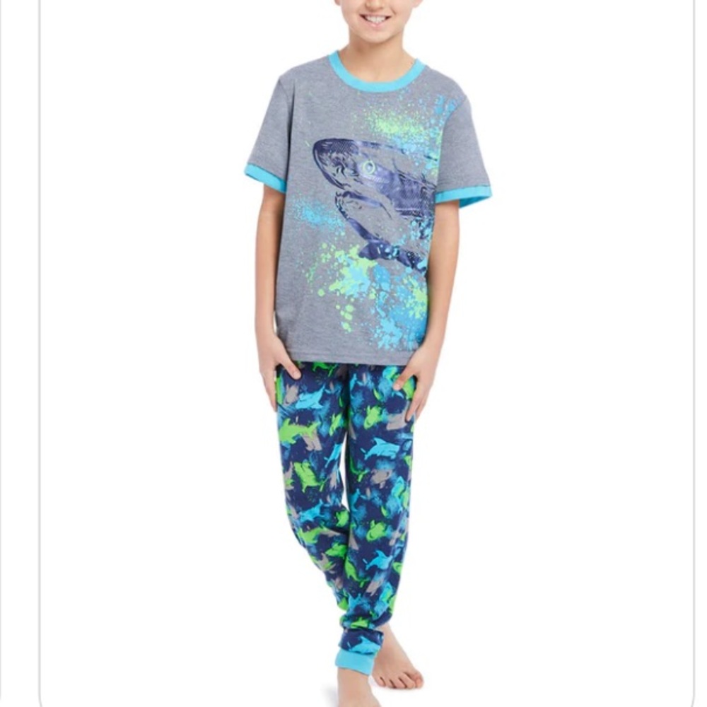 Jellifish Kids - 2-Pack Boys Pajama Set - Shark